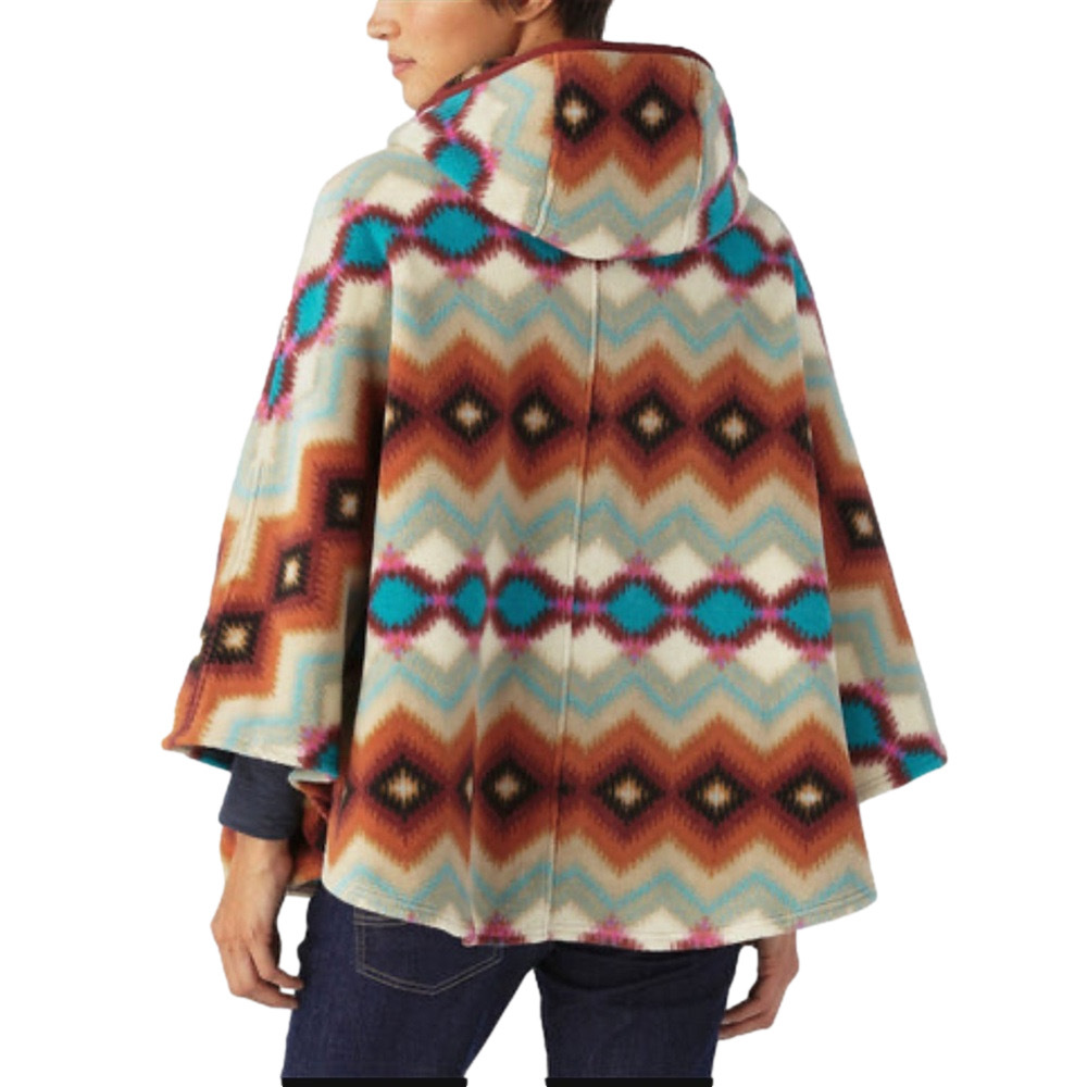 Patagonia Limited Edition Cinder Red Synchilla Poncho